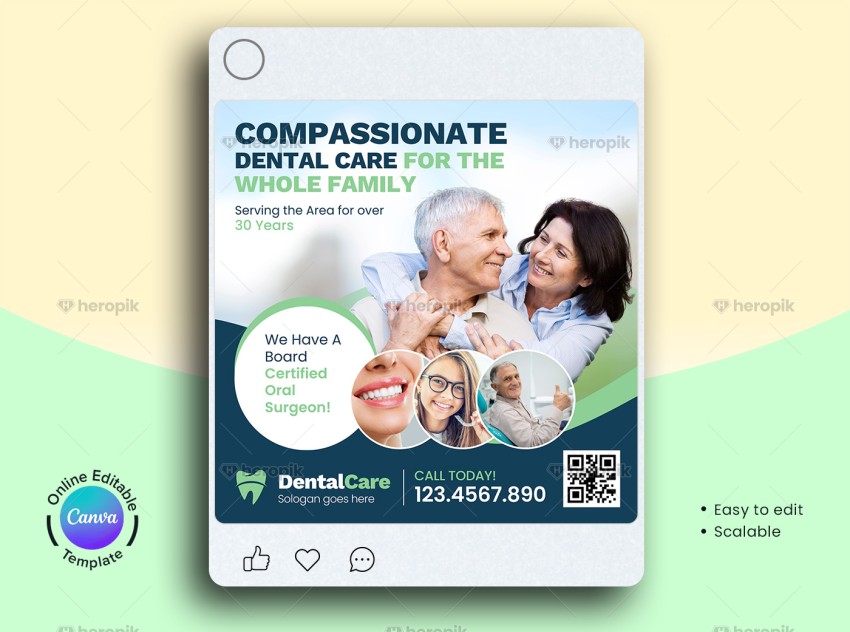 Dental Service Offer Social Media Banner