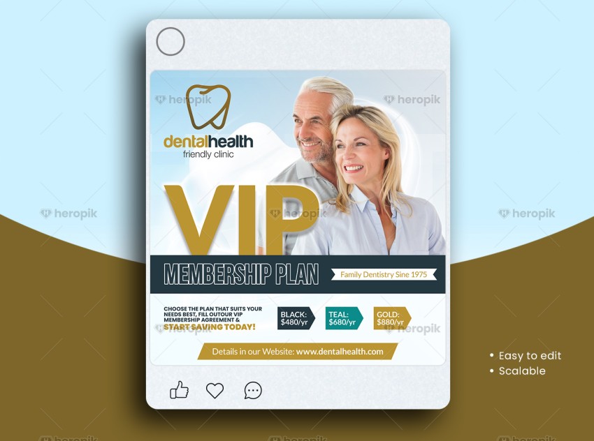 Dental Social Media Design Template