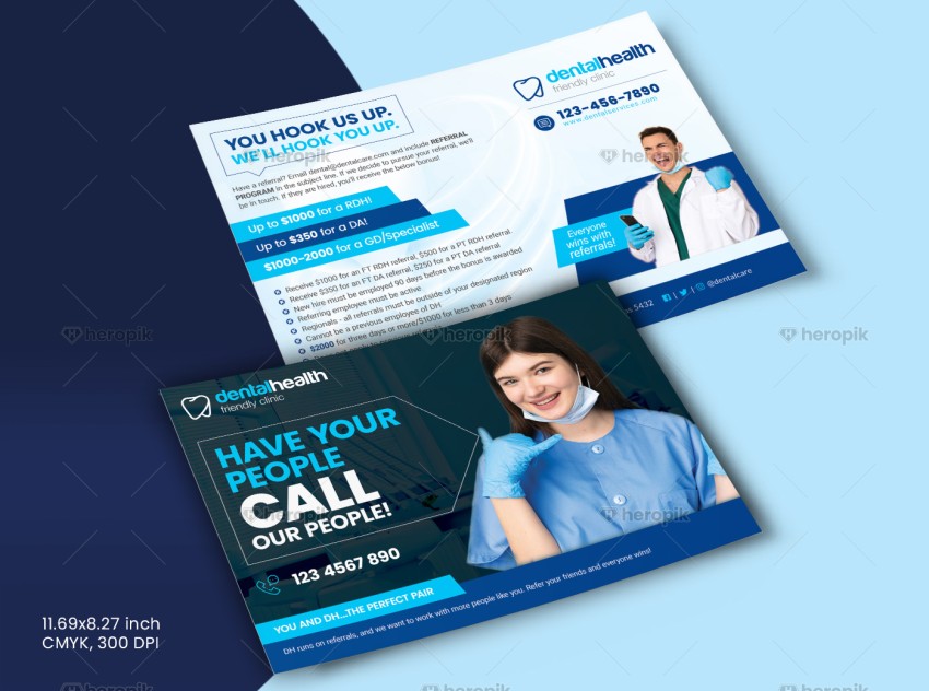 Dental Referral Program Promotional Flyer