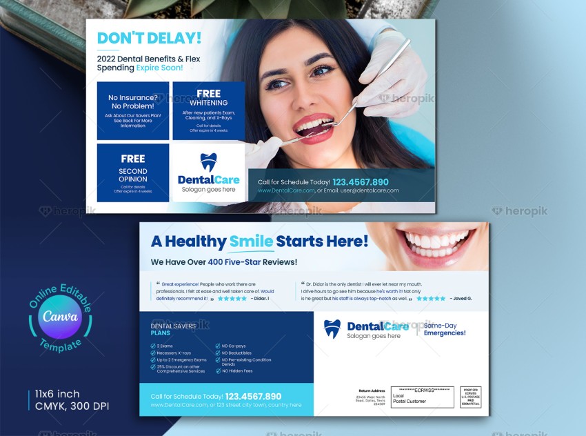 Dental Service Mailer Design