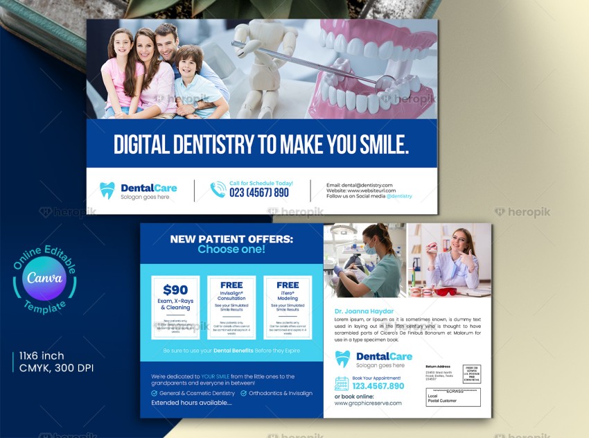 Digital Direct Mail Marketing EDDM Mailer