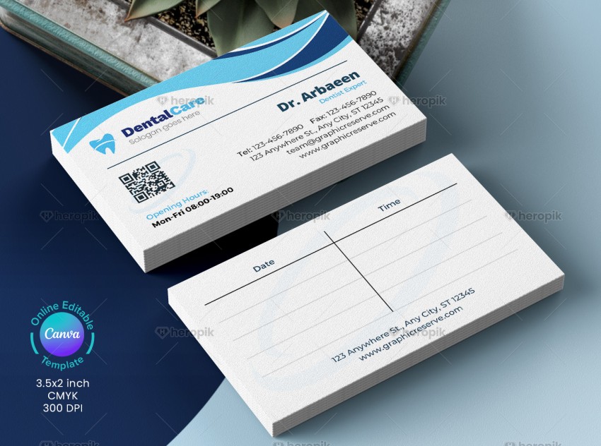 Dentist Visiting Card