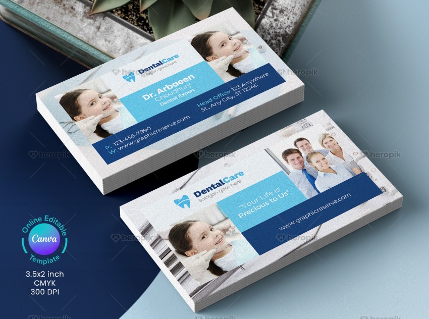 Dentist Business Card template