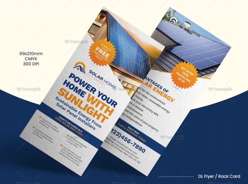 Solar DL Flyer Design Template